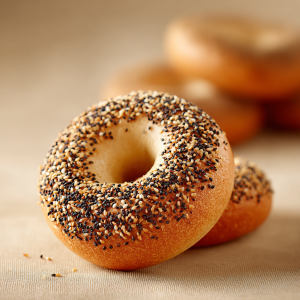 American bagels wholewheat (6 x 113 g)